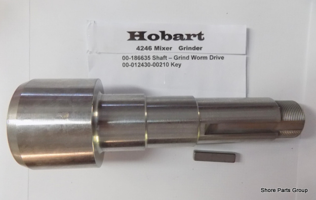 Hobart 4246 Mixer Grinder Part #7 00-186635 Grinder Worm Drive